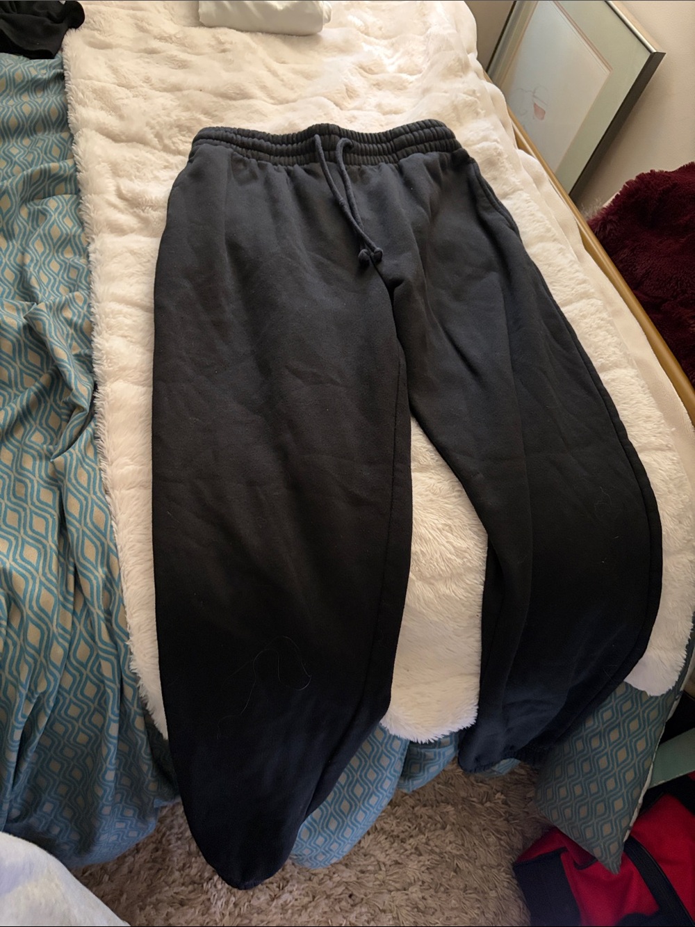 Urban Planet Black Drawstring Joggers